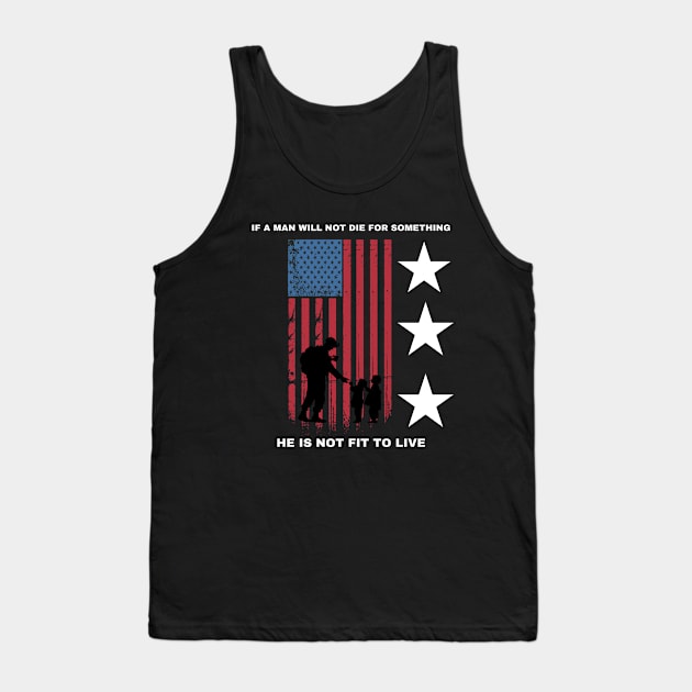 American Quote Tank Top by FromottaDesignz